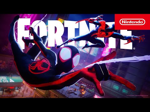 Web Slingers Miles Morales and Spider-Man 2099 Swing into Fortnite – Nintendo Switch