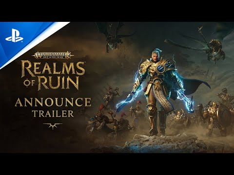 Warhammer Age of Sigmar: Realms of Ruin – Announce Trailer | PS5 Games