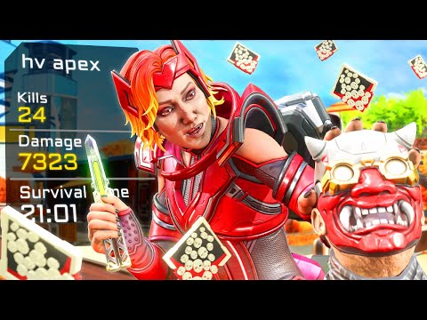 7300 DAMAGE and 24 KILLS MY  MOST INTENSE GAME in Season 17 Apex Legends Gameplay