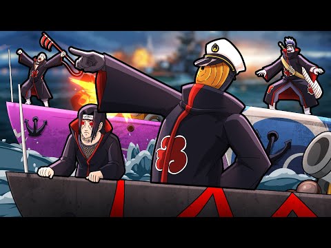 AKATSUKI JOGA WORLD OF WARSHIPS E EXPLODEM TUDO!