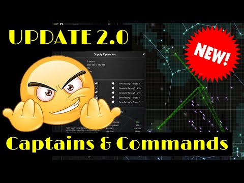 Avorion 2.0:  NEW Captains & Commands Skills & Building Knowledge!!