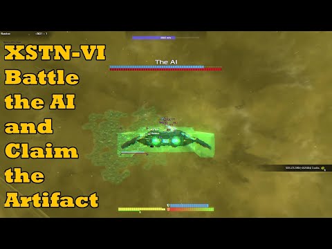 Avorion – XSTN-VI Battle the AI and claim the Xsotan Artifact.