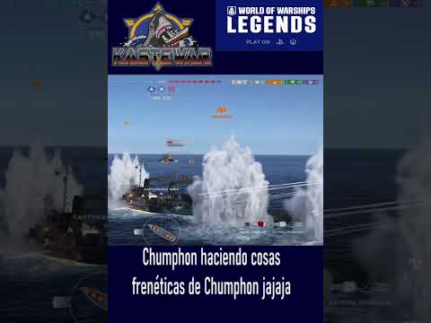 CHUMPHON en World of Warships Legends #wowslegends #shorts #español