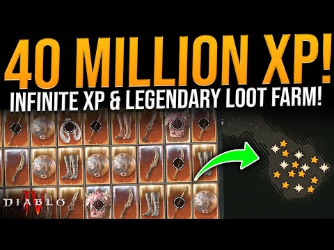 Diablo 4: 40+ MILLION XP PER HOUR FARM GLITCH – Unlimited Ancestrals / Legendaries / Uniques / GOLD