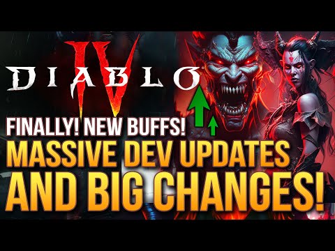 Diablo 4 – Finally! Big Buffs and Massive Updates: Nightmare Dungeon Buffs, Season 1 News!