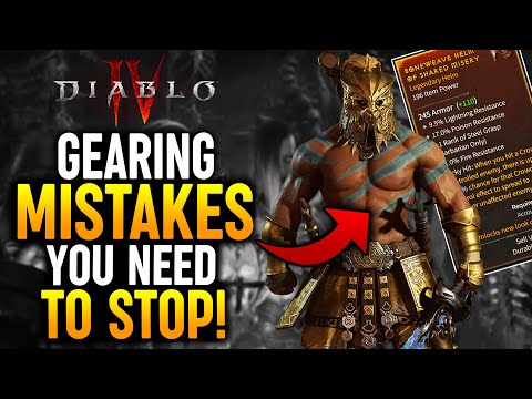 Diablo 4 – STOP Gearing Wrong! 5 HUGE MISTAKES to AVOID! (Diablo 4 Tips and Tricks Guide)