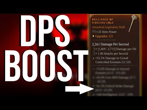 Diablo 4 Weapon Power is a "LIE":  How To SKY ROCKET your damage in Diablo IV