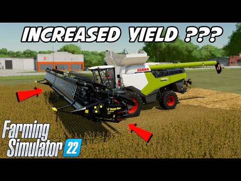 Do Air Bar Headers Increase Yield | Farming Simulator 22