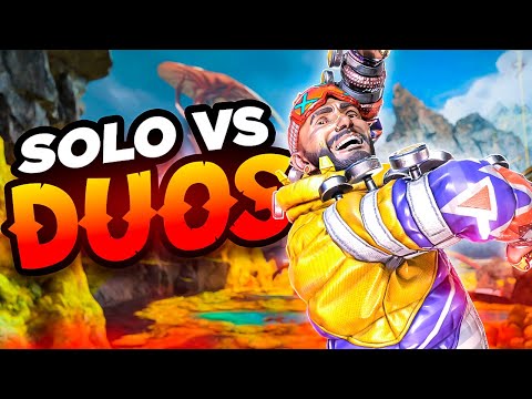 DOMINANDO en SOLO VS DUOS con MIRAGE en APEX LEGENDS
