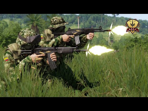 Ejército VS FARC en el Guaviare – BRET Arma 3 Colombia