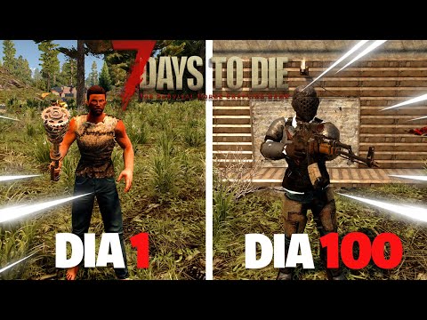 EU SOBREVIVI 100 DIAS no 7 DAYS TO DIE!