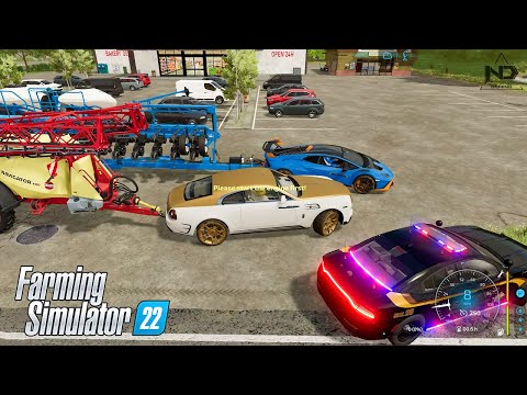 Farming Simulator 22 #38 – Cả Team Bị Cảnh Sát Truy Đuổi Chỉ Vì Tội Này…