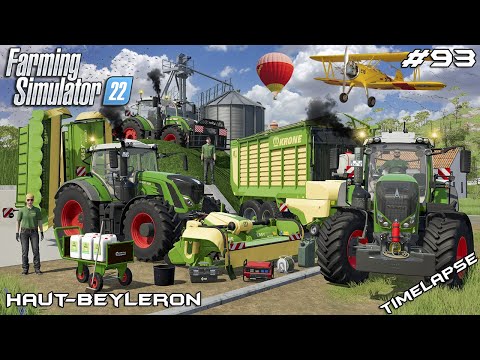 GRASS SILAGE HARVEST – GONE WRONG | Animals on Haut-Beyleron | Farming Simulator 22 | Episode 93