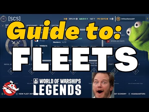 Guide to: FLEETS/CLANS! || World of Warships: Legends