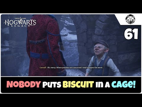 Hogwarts Legacy (HARD) #61: Nobody Puts Biscuit In A Cage!
