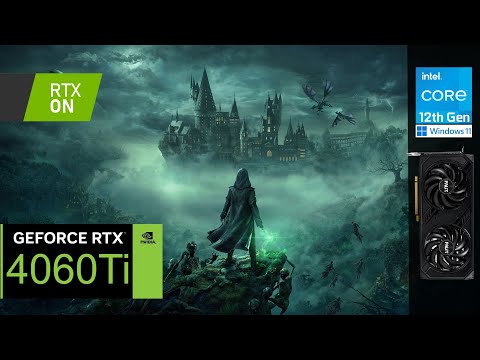 Hogwarts Legacy  | RTX 4060 Ti | 1440p, ULTRA, RTX ON / OFF, DLSS ON