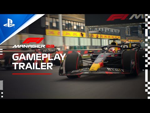 F1 Manager 23 – Gameplay Trailer | PS5 & PS4 Games