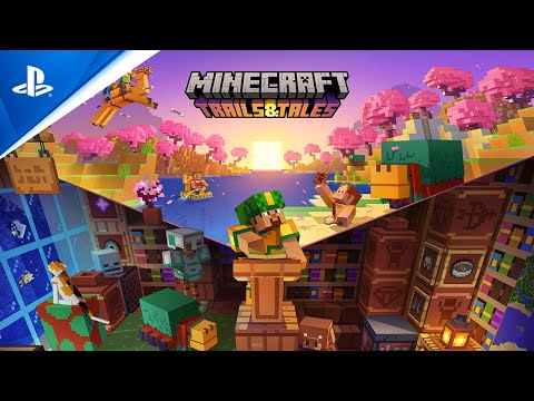 Minecraft – Trails & Tales Update Launch Trailer | PS5 & PS4 & PSVR Games