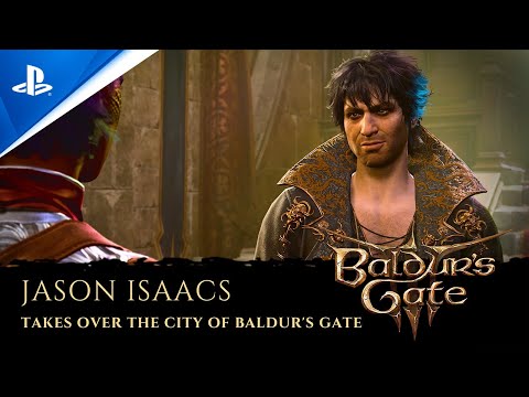 Baldur’s Gate 3 – Jason Isaacs Takes Over The City of Baldur’s Gate | PS5 Games