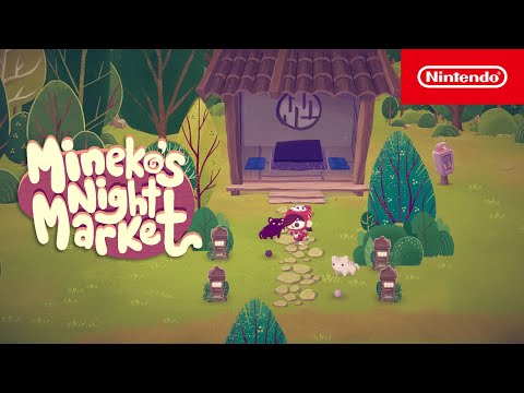 Mineko’s Night Market – The Night Market Trailer – Nintendo Switch