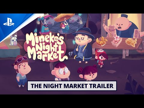 Mineko’s Night Market – The Night Market Trailer | PS5 & PS4 Games