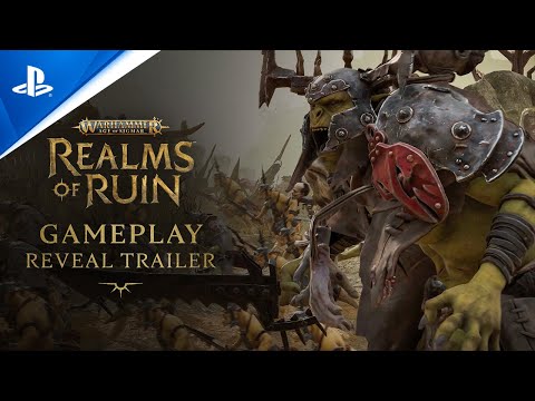 Warhammer Age of Sigmar: Realms of Ruin – Gameplay Reveal Trailer | PS5 Games