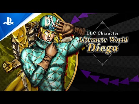 JoJo’s Bizarre Adventure: All-Star Battle R – Alternate World Diego Reveal Trailer | PS5 & PS4 Games