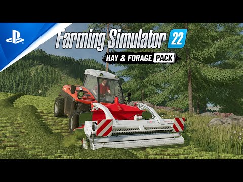 Farming Simulator 22 – Hay & Forage Pack Launch Trailer | PS5 & PS4 Games