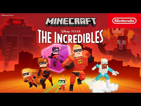 Minecraft – The Incredibles DLC – Launch Trailer – Nintendo Switch