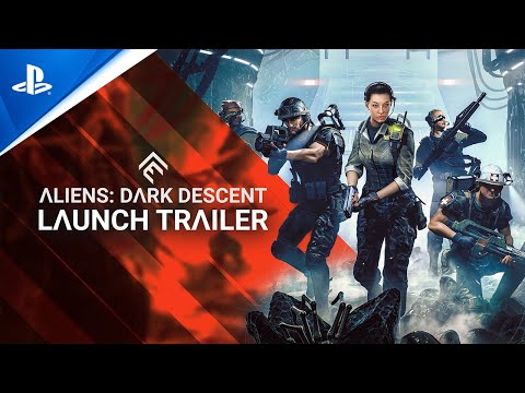 Aliens: Dark Descent – Launch Trailer | PS5 & PS4 Games