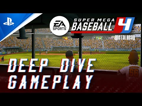 Super Mega Baseball 4 – Gameplay On and Off-Field Deep Dive | PS5 & PS4 Games