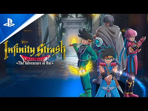 Infinity Strash: Dragon Quest The Adventure of Dai – Release Date Trailer | PS5 & PS4 Games