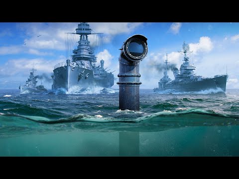 HUNTING THE ENEMY in the NEW SUBMARINES of World of Warships