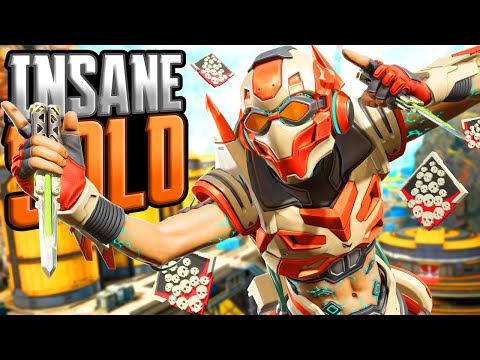 INSANE Octane SOLO 26 KILLS and 5,600 Damage Apex Legends Gameplay Season 17