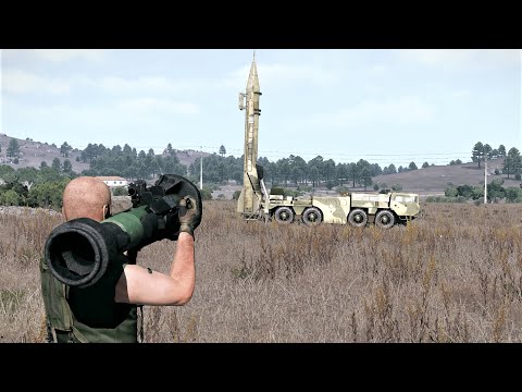 Javelin Füzesi Rusya Scud Balistik Füze Aracı Yok Etme Simülesi – ARMA 3 Simulation Savaşı – ukrayna