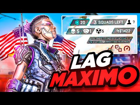 JUGANDO RANKEDS con PROBLEMAS de CONEXION MAXIMOS en APEX LEGENDS