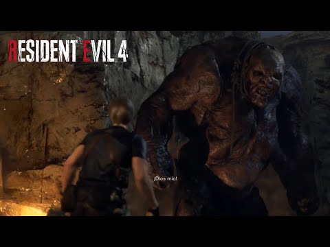 Leon vs EL GIGANTE | Batalla Completa | Resident Evil 4 Remake