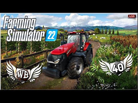LIVE | Farming Simulator 22 – #40 "Kolejny dzień na farmie"