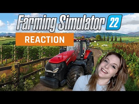 My reaction to the Farming Simulator 22 Official Cinematic Trailer | GAMEDAME REACTS