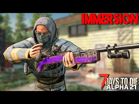 NEW DISCOVERIES! – 7 Days to Die: IMMERSION (Alpha 21)