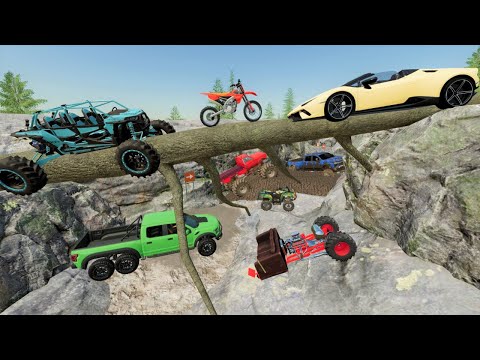 Racing through Offroad challenge to win BIG prize | Farming Simulator 22