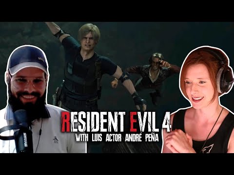 Resident Evil 4 (Part 8) with Luis Actor André Peña (Farewell Luis)