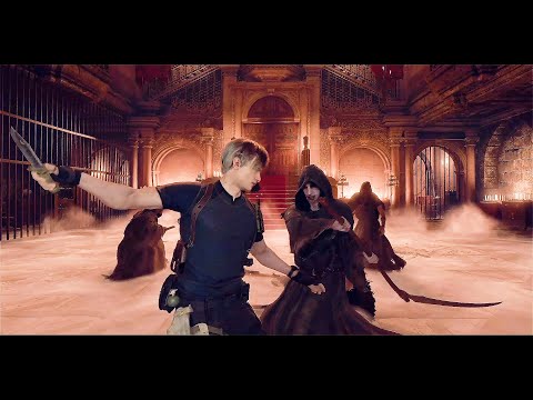 Resident Evil 4 Remake – Leon Vs Zealots