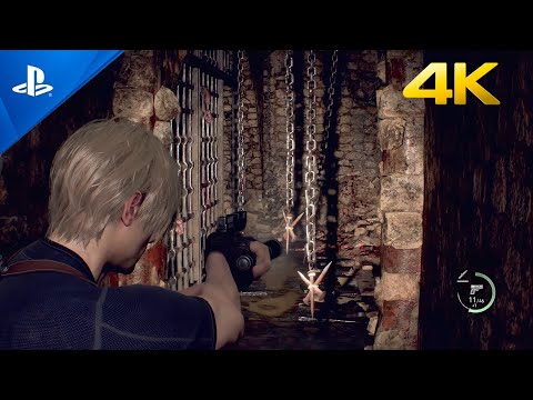 Resident Evil 4 Remake NEW 12 Minutes Exclusive Gameplay [4K 60FPS]