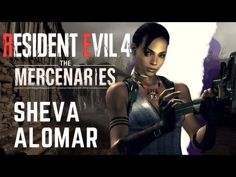 Resident Evil 4 Remake Sheva Alomar RE4 S++ Mercenaries (Island)