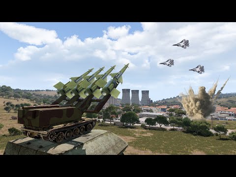 Russian Expensive Fighters Jets Shot Down by Ukrainian High-precision Missiles – Arma 3