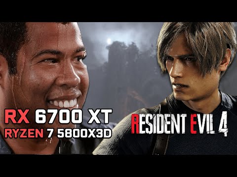 RX 6700 XT vs Resident Evil 4 | Goodbye VRAM limitation | Ryzen 7 5800X3D | Benchmark |1080P – 1440P