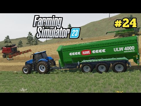 Safra de trigo Farming Simulator 23 Mobile Gameplay