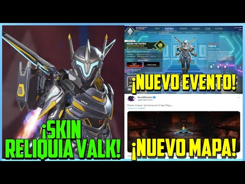 ¡Skin Valk RELIQUIA + Nuevo EVENTO, MAPA Y LORE! Apex Legends Temporada 17