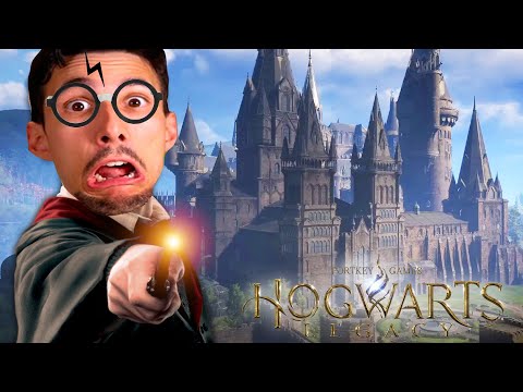 SONO DIVENTATO HARRY POTTER!! IL MIO PRIMO GIORNO di SCUOLA ad HOGWARTS LEGACY!!